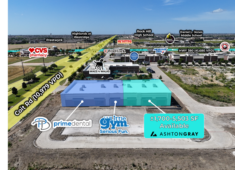 More Photos Of 1200 S Coit Rd, Prosper General Retail For Lease