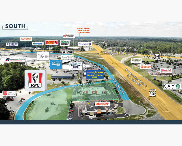 More Photos Of 2108 Stone Rose Dr, Rocky Mount Fast Food For Sale