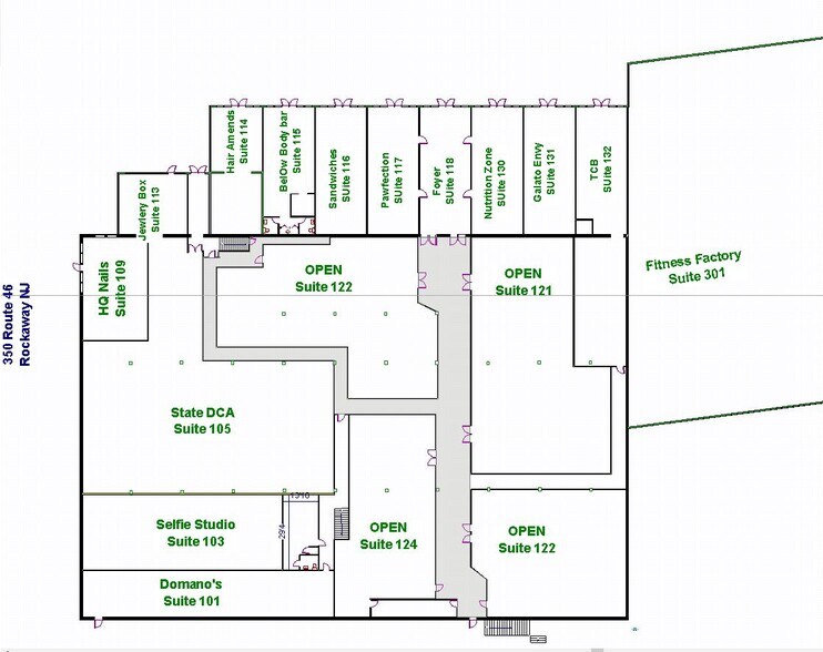 More Photos Of 350 Route 46, Rockaway Storefront For Lease