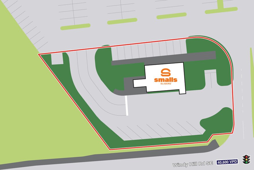 More Photos Of 2355 Windy Hill Rd SE, Marietta Fast Food For Sale