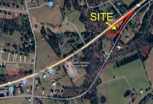 More Photos Of Rt. 221 & Pilgrim Rd., Goode Land For Sale