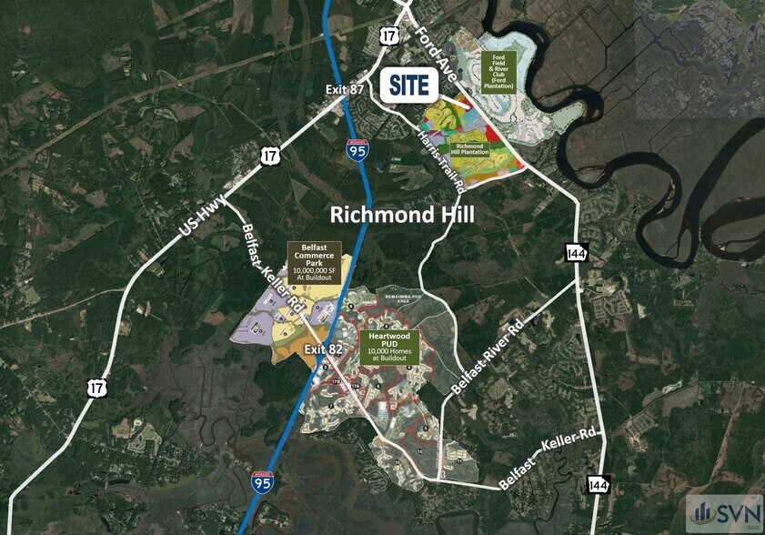 More Photos Of GA Hwy 144 & Town Center Dr, Richmond Hill Land For Sale