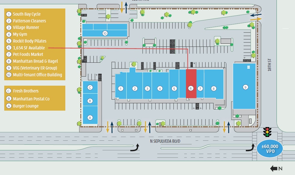 More Photos Of 1800-2010 N Sepulveda Blvd, Manhattan Beach Unknown For Lease