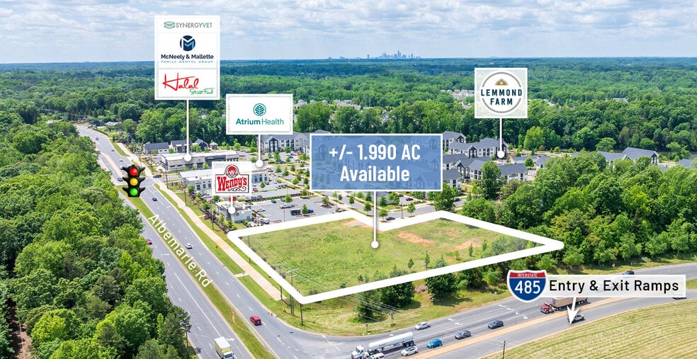 More Photos Of Albemarle Rd @ I-485, Charlotte Land For Lease