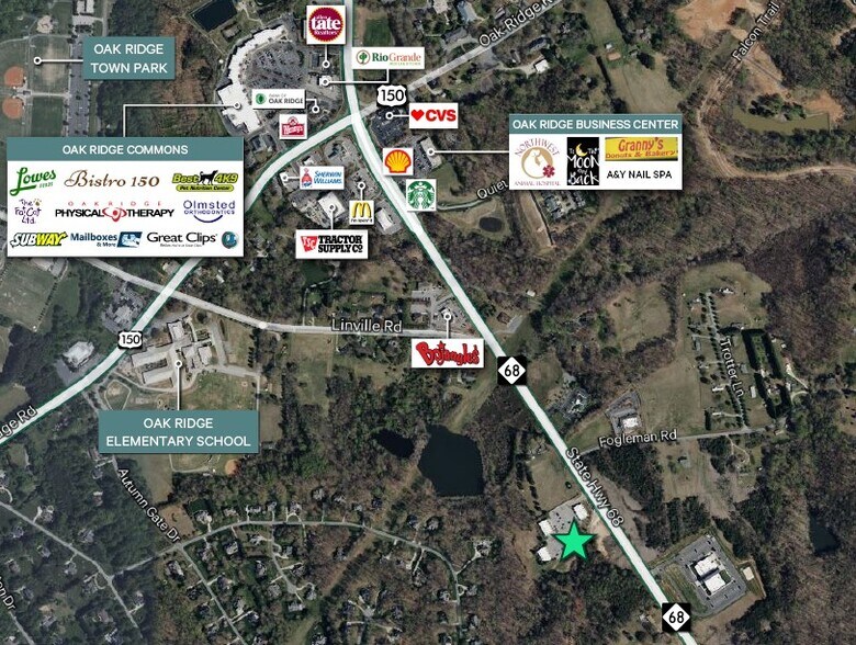 More Photos Of 1429 NC Highway 68 N, Oak Ridge Land For Sale