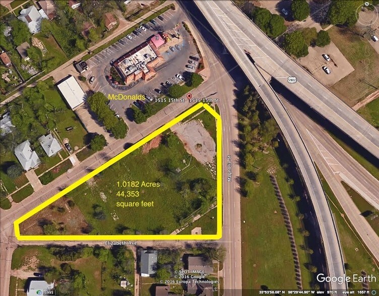 More Photos Of 1507-1515 15th St, Wichita Falls Land For Sale
