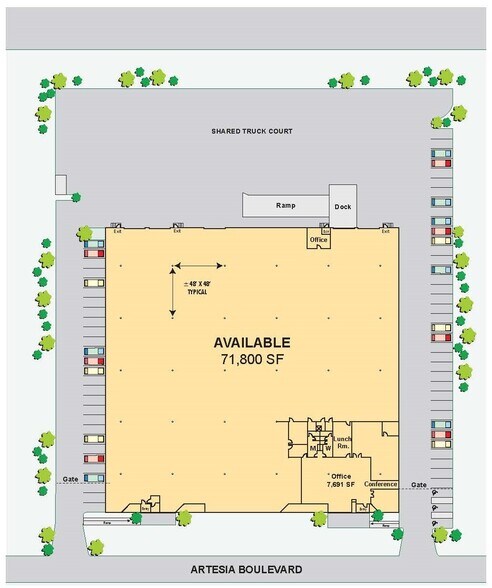 More Photos Of 737 W Artesia Blvd, Compton Warehouse For Lease