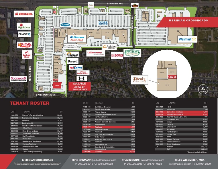 More Photos Of 3401-3797 E Fairview Ave, Meridian Unknown For Lease