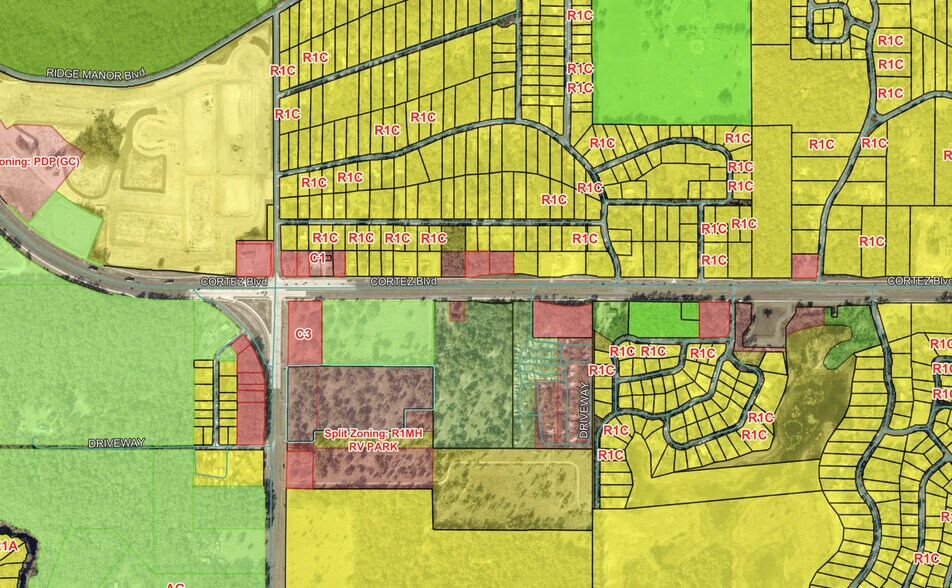 More Photos Of Cortez Blvd @ Mckethan Rd,, Ridge Manor Land For Sale