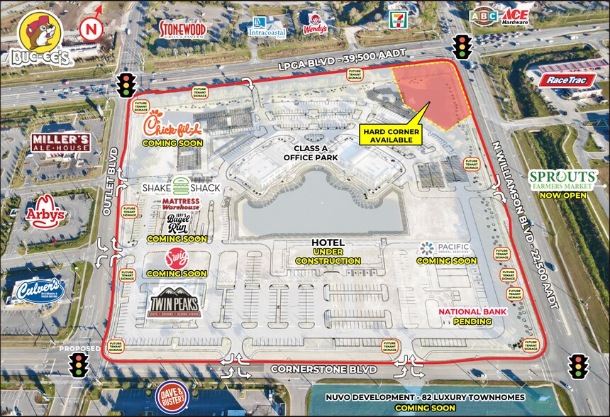 More Photos Of 0000 Cornerstone Blvd, Daytona Beach Land For Lease