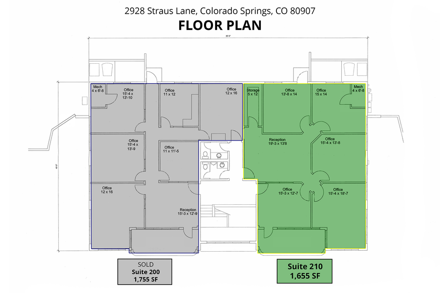 More Photos Of 2928 Straus Ln, Colorado Springs Office For Sale