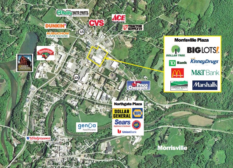 More Photos Of 100% Occupancy - 103,380 SF Shopping Center, Morrisville Storefront For Sale