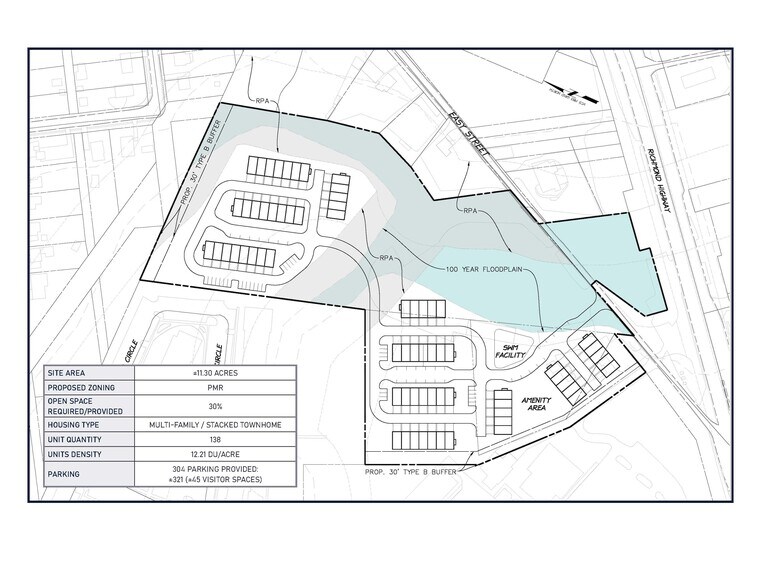 More Photos Of 13744 Richmond Highway & 1244, 1248, 1274, 1280 Easy St, Woodbridge Land For Sale