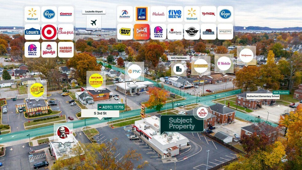 More Photos Of 5022 S 3rd St, Louisville Fast Food For Sale