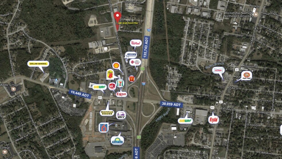 More Photos Of 2501 Brick Church Pike, Nashville Land For Sale