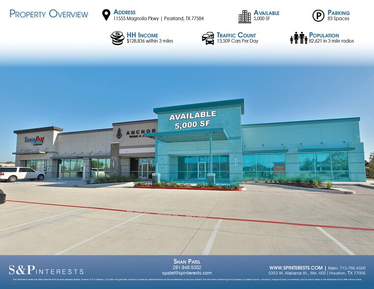 More Photos Of 11555 Magnolia Pky, Pearland Storefront For Lease
