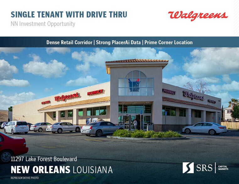 Primary Photo Of 11297 Lake Forest Blvd, New Orleans Drugstore For Sale
