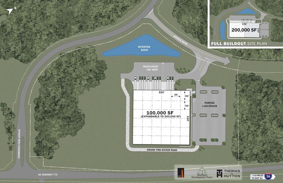 More Photos Of 60 Industrial Ct, Prosperity Distribution For Lease