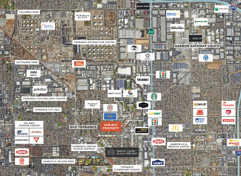 Primary Photo Of Torrance Blvd and Sartori Ave, Torrance Freestanding For Sale