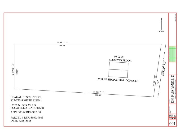 More Photos Of 13207 N Dekay Rd, Pocatello Warehouse For Sale