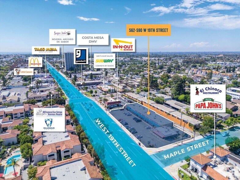 More Photos Of 570-590 W 19th St, Costa Mesa Storefront For Sale