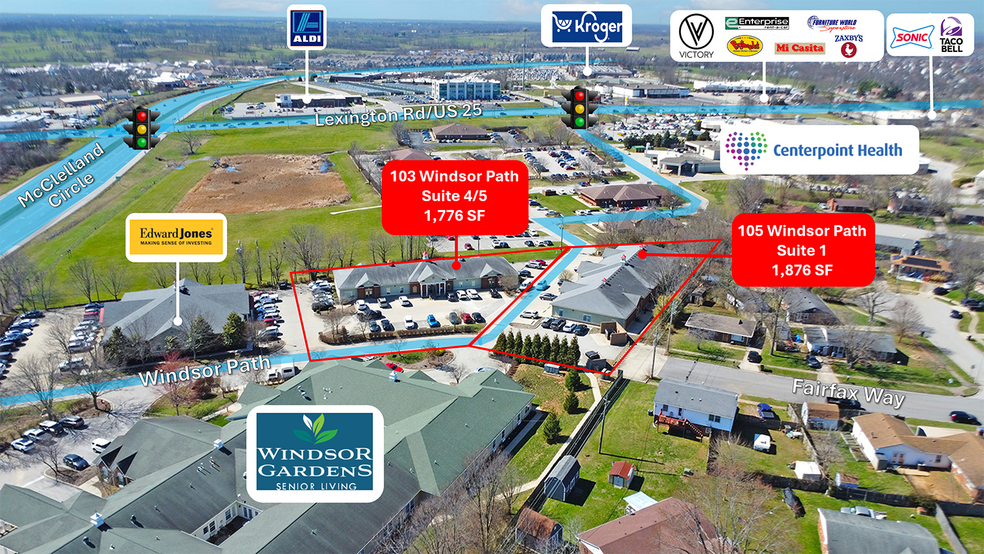 More Photos Of 103 Windsor Path, Georgetown Medical For Lease