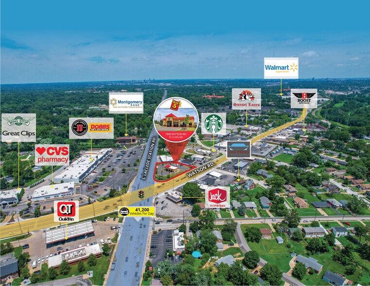More Photos Of 7945 Watson Rd, Saint Louis Fast Food For Sale