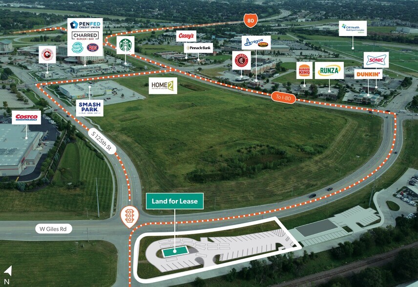 More Photos Of SEC S 125th Street @ W Giles Road, La Vista Land For Lease