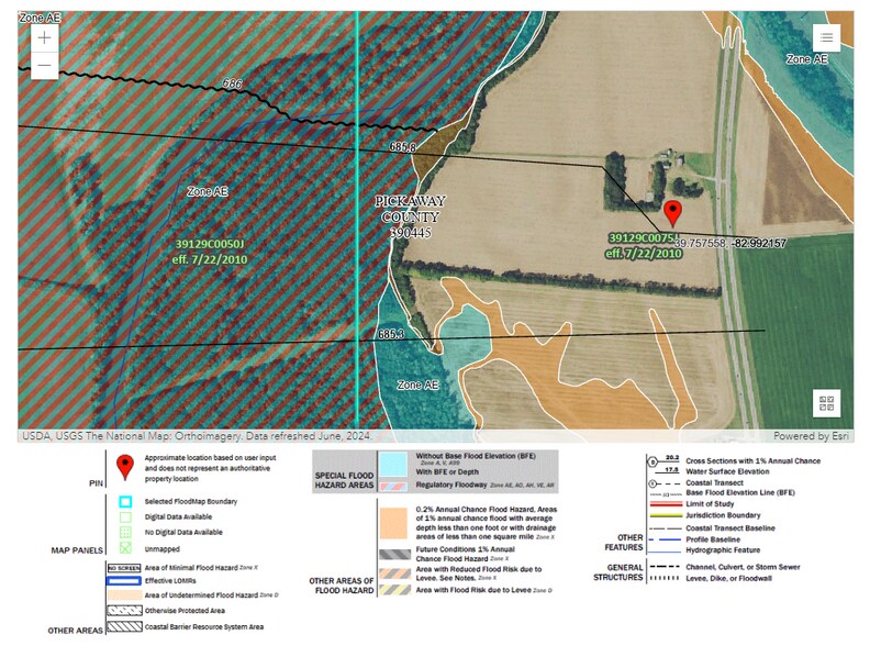More Photos Of 13155 US Highway 23, Ashville Land For Sale