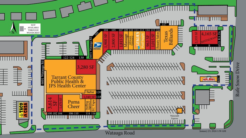 More Photos Of 6601 Watauga Rd, Watauga Unknown For Lease