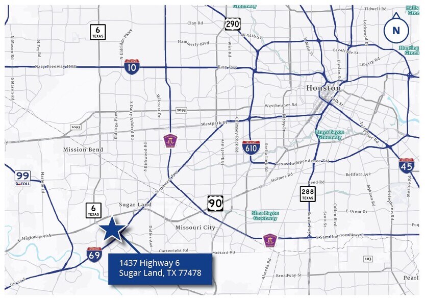 More Photos Of 1437 Highway 6, Sugar Land Medical For Lease