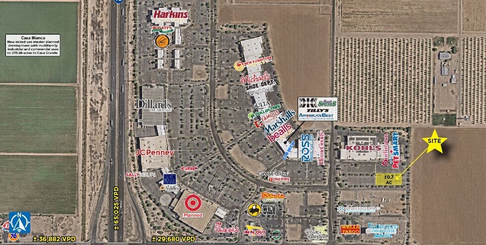 Primary Photo Of 976 N Mission Pkwy, Casa Grande Land For Lease