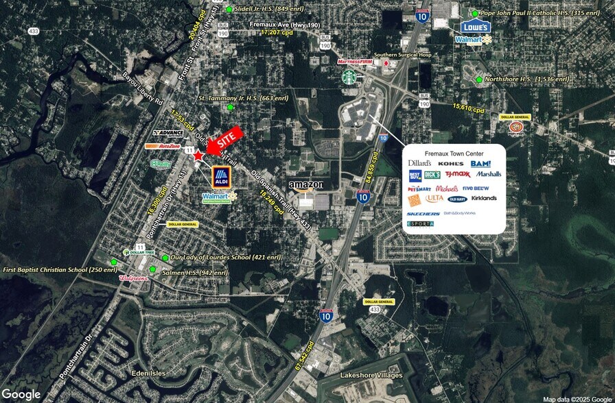 More Photos Of 3030 Pontchartrain Dr, Slidell Supermarket For Lease