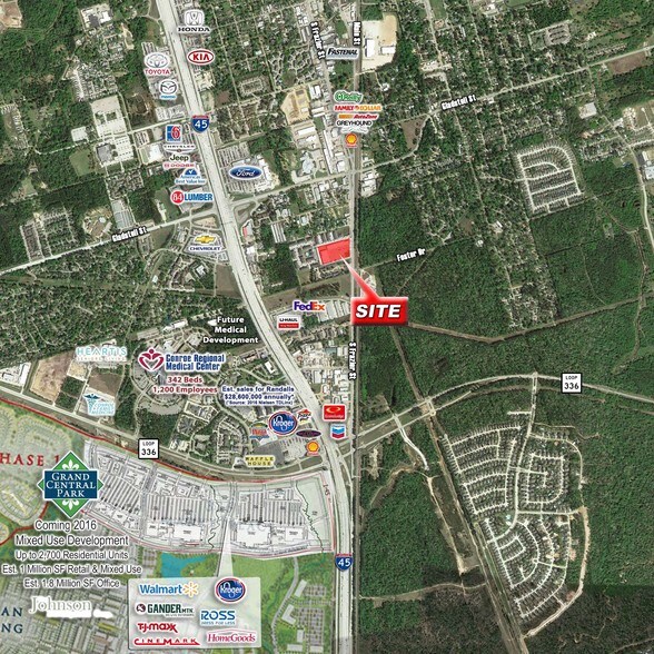 More Photos Of 1206-1214 S Frazier St, Conroe General Retail For Lease