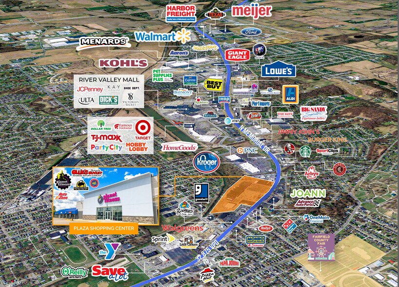More Photos Of 1185-1259 N Memorial Dr, Lancaster General Retail For Lease