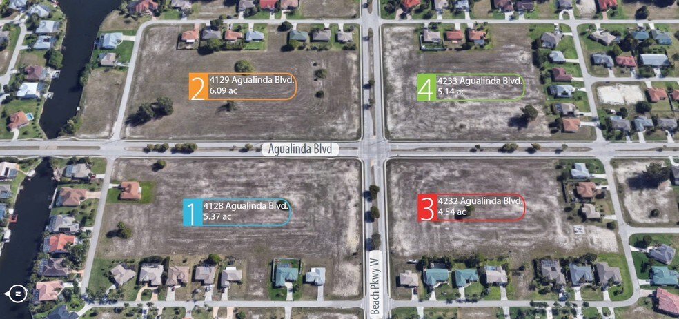 More Photos Of 4232 Agualinda blvd, Cape Coral Land For Sale