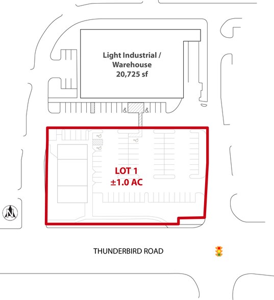 More Photos Of 2828 W Thunderbird Rd, Phoenix General Retail For Lease