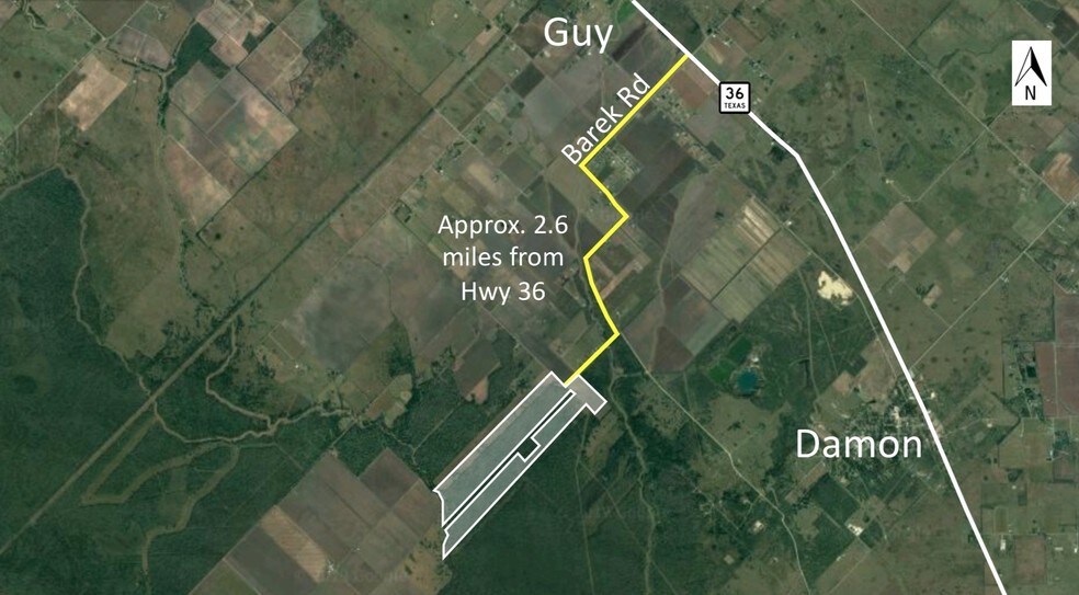 More Photos Of 522 CR, Damon Land For Sale