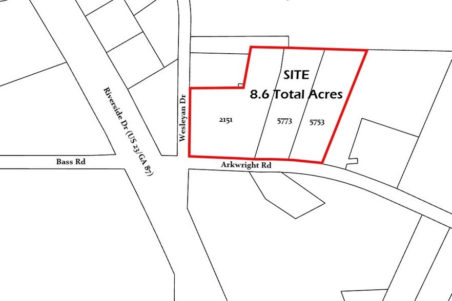More Photos Of 2151 Wesleyan Dr, Macon-Bibb Land For Sale