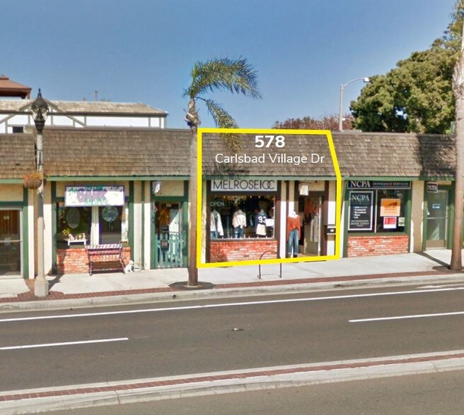 More Photos Of 570-594 Carlsbad Village Dr, Carlsbad Storefront For Lease