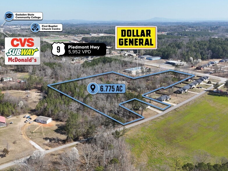 More Photos Of adj. to 900 Piedmont Hwy, Centre Land For Sale