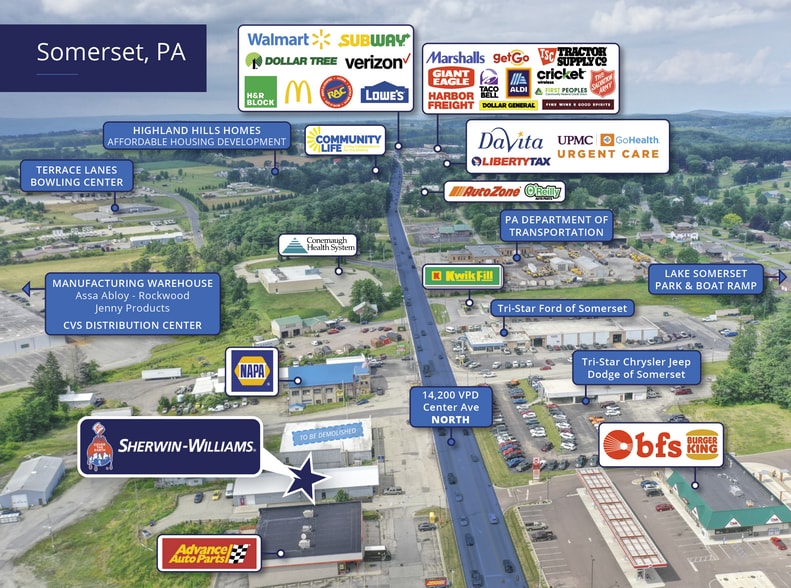 More Photos Of 1243 N Center Ave, Somerset Freestanding For Sale