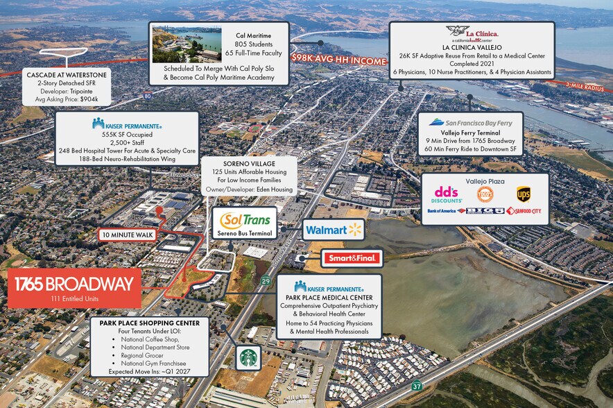 More Photos Of 1765 Broadway St, Vallejo Land For Sale