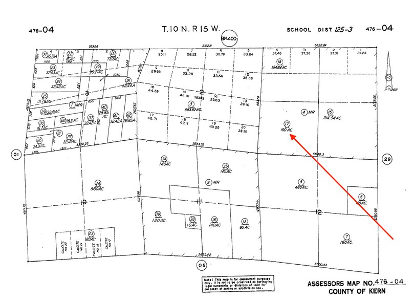 More Photos Of California Section E, Rosamond Land For Sale