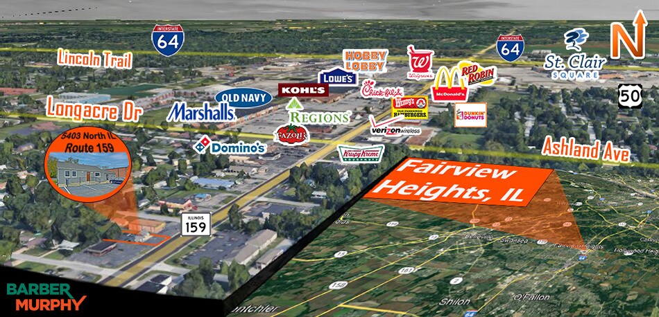 More Photos Of 5403 N Illinois St, Fairview Heights Office For Sale