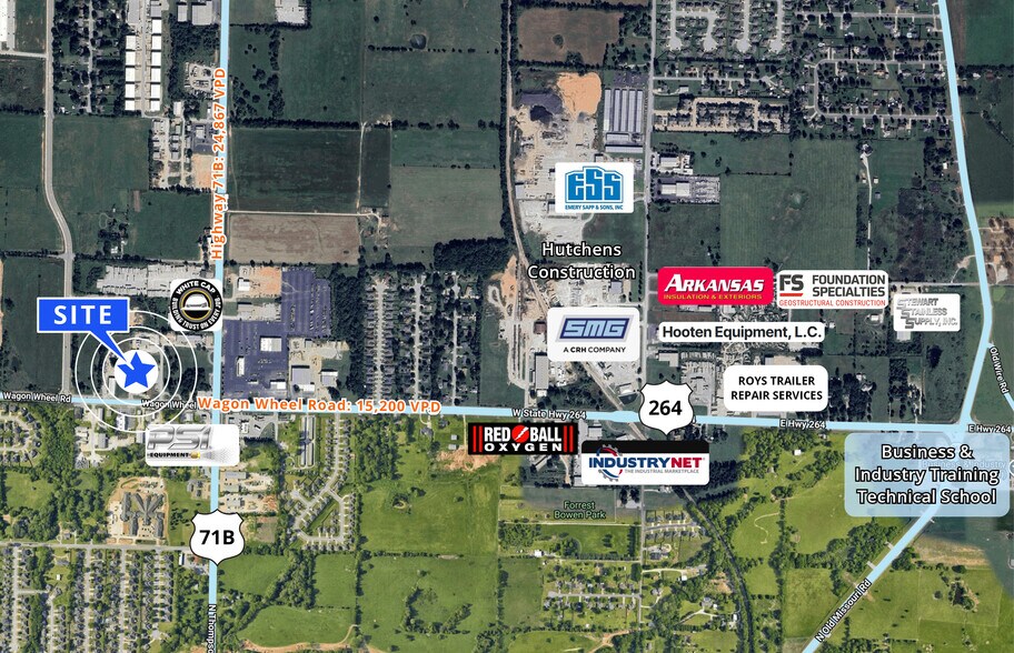 More Photos Of 1116 Wagon Wheel Rd, Springdale Industrial For Lease