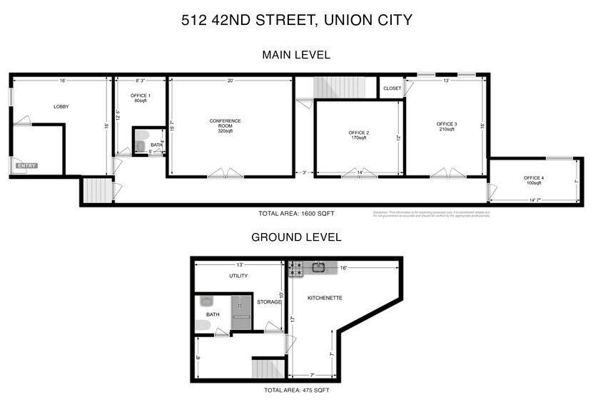 More Photos Of 512 42nd St, Union City Medical For Lease