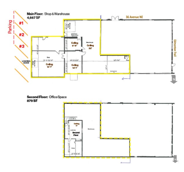 More Photos Of 520 36 Av NE, Calgary Showroom For Lease