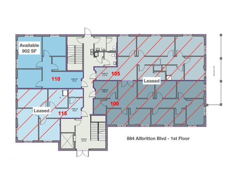 More Photos Of 884 Allbritton Blvd, Mount Pleasant Office For Lease