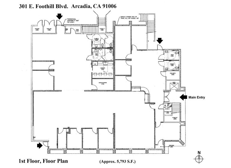 More Photos Of 301 E Foothill Blvd, Arcadia Office For Lease